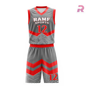 Uniformes de Baloncesto Reversibles, Transpirables y Económicos para Adultos, con Números Sublimados, Diseño Personalizado para Equipos - Product Image 2