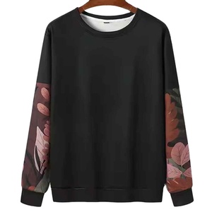 เสื้อสเวตเชิ้ตแขนยาวผ้าฟลีซคอตตอน 100% หนานุ่มสำหรับผู้ชาย สกรีนโลโก้ได้ตามสั่ง ใส่สบาย ระบายอากาศดี เหมาะสำหรับฤดูหนาว รับผลิตแบรนด์ตามสั่ง - Product Image 1