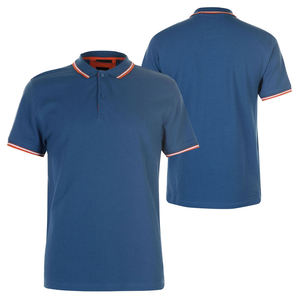 T-shirt de golf personnalisé pour homme à manches courtes, 100 % coton jersey, style été, col carré, 180 g, séchage rapide, anti-plis - Product Image 4