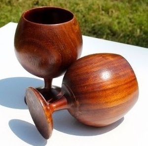 Mug en bois écologique fait main, mug à café en bois massif, finition naturelle, style rustique, vaisselle pour la maison et la salle à manger - Product Image 4