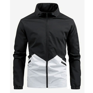 Chaquetas Repelentes al Agua con Cierre, Transpirables y Cómodas, Chaquetas Cortavientos en Oferta, Nuevas Chaquetas Cortavientos Impermeables para Hombre para Actividades al Aire Libre - Product Image 1
