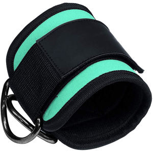 Portable Strength Training <b>Neoprene</b> Ankle Bands Weight Adjustable Fitness GYM <b>Dumbbell</b> Ankle Straps for Cable Exercise - Product Image 4