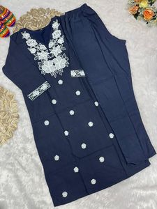 Collection de kurtis décontractés en coton Khadi, séchage rapide, pour la vente en ligne - Product Image 3