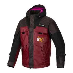 Vestes de moto pour la route et le tout-terrain, imperméables, coupe-vent, protection quatre saisons, 100% polyester, vêtements de motard, cyclisme - Product Image 2