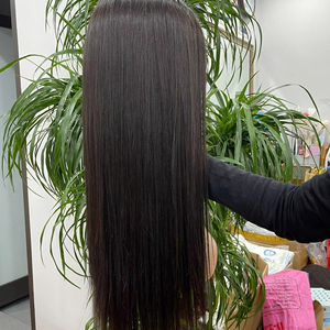 ราคาขายส่ง วิกผมตรงสีธรรมชาติ  แบบปิดหน้าผากด้วยเชือกผูก  แสกกลาง  ขนาด 5x5  ผ้าลูกไม้ HD  ผมเวียดนาม - Product Image 1
