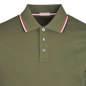 Chemises polo pour hommes de style classique, coupe régulière, 100% coton, chemises d'extérieur, décontractées, respirantes, polos unis pour hommes, polos décontractés - Product Image 5