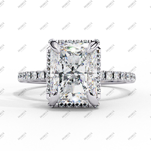 Bague élégante en moissanite, bijoux de mariage de haute qualité au meilleur prix jamais atteint - Product Image 3