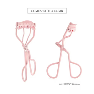 Recourbe-cils de luxe professionnel en métal avec coussinet en silicone souple pour un maquillage parfait - Product Image 4
