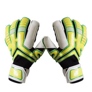 Gants de gardien de but de football personnalisés avec logo OEM, paume en latex à forte adhérence, vente en gros - Product Image 1