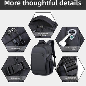 Custom Waterproof Men's Student Business Women Design School Computer Bagpack Back Pack Travel Laptop Backpacks <b>Bag</b> for Men - Product Image 6