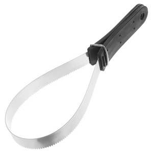 Professional <b>Horse</b> <b>Hair</b> Scraper <b>Brush</b> Stainless Steel Shedder Grooming Tool De-Shedding Sweat Scraping and - Product Image 1