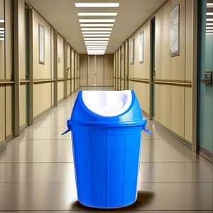 Contenedor Basculante con Tapa Enrollable de 50 Litros, Ecológico, para Uso en Interiores/Exteriores, en el Hogar, Oficina, Hospital, de la India - Product Image 5