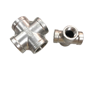 Raccords de tuyauterie industriels en acier inoxydable de 3 pouces à haute spécification, croisillons à 4 voies, usinage lisse, personnalisables OEM/ODM, marque Chico - Product Image 3