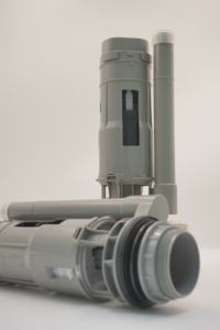 วาล์วกดน้ำแบบประหยัดน้ำ ผลิตจากยางและ ABS คุณภาพสูง เป็นมิตรต่อสิ่งแวดล้อม สำหรับโถสุขภัณฑ์แบบชิ้นเดียวและสองชิ้น ผลิตด้วยวิธีฉีดขึ้นรูป ทนทาน - Product Image 2