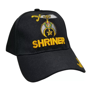 Casquette maçonnique brodée en flocage pour homme, détails faits main, accents de boutons perlés, profil structuré, sangle réglable - Product Image 2