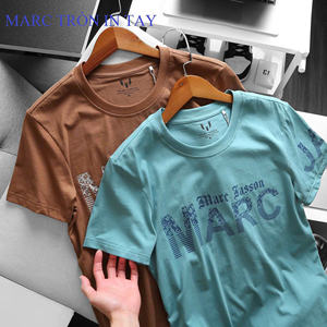 Liquidación en stock Camiseta transpirable cómoda impermeable y resistente a las manchas 72.4% algodón 27.6% poliéster camiseta - Product Image 4