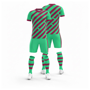 Uniforme de Fútbol Personalizado con Sublimación de Logotipo, Equipación de Fútbol para Equipo |   Tallas para Hombres, Mujeres y Jóvenes |   Ropa Deportiva Ligera de Secado Rápido para Entrenamiento - Product Image 1