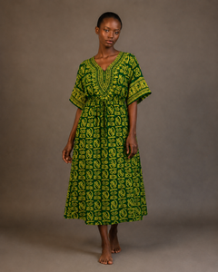 Tela Africana con Estampado de Cera, Algodón Ankara, Textil Tradicional Tribal Dashiki Kitenge, Cera Holandesa para Vestidos, Moda, Venta al por Mayor, Exportación - Product Image 1