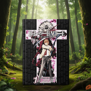 Death <b>Note</b> Volume 1 by Author Tsugumi Ohba Paperback Custom Softcover <b>Book</b> Printing - Product Image 3