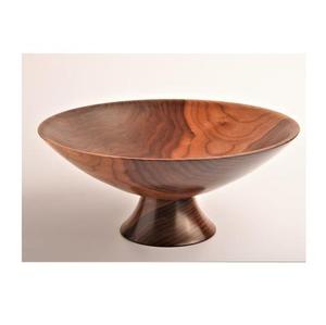 Soporte redondo de madera para tartas, pedestal de madera de mango, servidor de postres hecho a mano, exhibidor de postres para bodas, fiestas, hogar, artesanal de madera. - Product Image 1