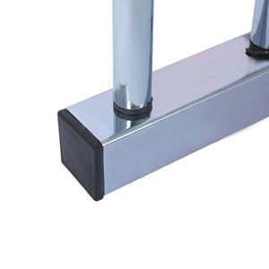 Soporte de rueda de 22-28 pulgadas, ancho máximo de neumático, galvanización de 2,15 pulgadas, interior/exterior, 3 bicicletas, soporte de suelo para bicicleta, estante de estacionamiento para bicicleta - Product Image 6