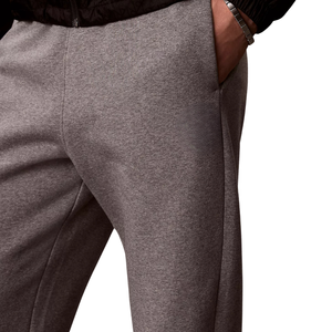 Pantalon de jogging en molleton pour homme, coupe droite, taille élastique, décontracté, avec poches latérales, chevilles resserrées, confortable pour le quotidien - Product Image 5