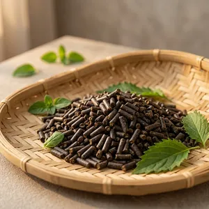 Pellets de Neem Natural Secos Marca Parker NPK, 24 Meses de Vida Útil, Protege Raíces y Contra Insectos, Empaque a Granel Personalizable, Desde India - Product Image 1
