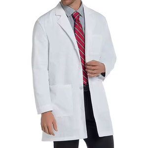 Latest Design Breathable Scrub Lab <b>Coat</b> Custom Made Design Hot Sale Reasonable Price Scrub Lab <b>Coat</b> For Men - Product Image 1