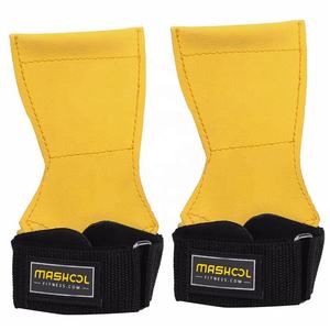 2025 personnalisé anti-dérapant en caoutchouc poignée de gymnastique coussinets de protection de paume haltérophilie Fitness poignées sangles de poignet en gros manchettes de gymnastique - Product Image 6