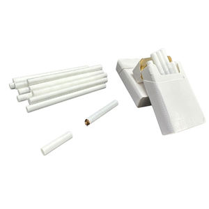Filtre à cigarettes manuel de haute qualité en acétate de cellulose, multi-saveurs, blanc, avec option de logo personnalisé - Product Image 1