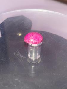 Rubí Estrella Natural de 7.32 Quilates, Corindón Rojo |   Cabujón Ovalado Grande, Gema Suelta - Product Image 2