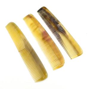 Peine de Cuerno de Búfalo Artesanal Natural, Herramienta Antiestática Hecha a Mano para Peinar la Barba, Desenredar y Cuidado Diario del Cabello - Product Image 3