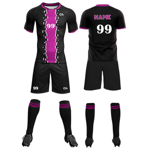 Uniforme de Fútbol Personalizado Ligero, Transpirable y Ecológico, 100% Poliéster, de Secado Rápido y Antibacteriano para Hombre, Alta Calidad OEM - Product Image 1