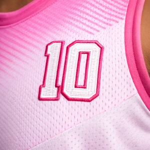 Maillot de basket personnalisé brodé et sublimé, séchage rapide, respirant, tissu 100% polyester, clubs, équipes, ligues, OEM Pakistan - Product Image 3