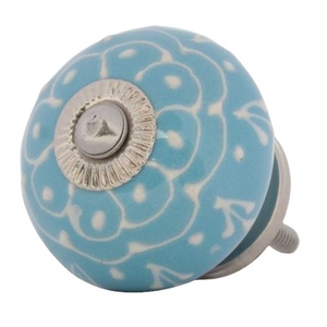 High Demand <b>Cream</b> Color Ceramic Drawer Knob for Kitchen Closet <b>Bedroom</b> Hotel & Living Room <b>Furniture</b> for Bathroom Use - Product Image 1