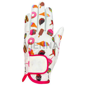 Gant de golf en gros personnalisé avec logo OEM ODM, motif drapeau sportif, anti-UV, antidérapant, respirant, évacuant l'humidité, durable, imprimé, pour main gauche - Product Image 6