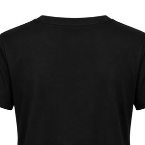 T-shirt pour femme inspiré de Jack et Jill, à manches courtes, col rond, en coton doux, décontracté, avec logo personnalisé, graphique stylé - Product Image 4