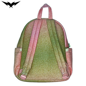 Sparkle Cheerleading <b>Backpack</b> Glittery Kids <b>Backpack</b> Waterproof School <b>Backpack</b> Custom Team Logo Zipper Closure for Students - Product Image 2