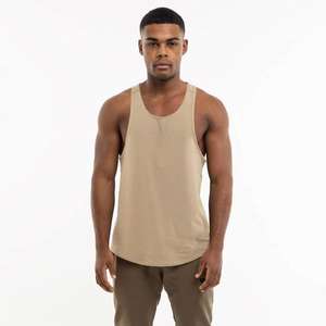 Ropa de entrenamiento para gimnasio muscular para hombres, camisetas sin mangas con tirantes, camisetas sin mangas para culturismo, camisetas para hombres - Product Image 2