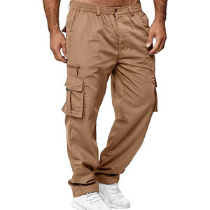 Jogging cargo pour hommes en marque privée à vendre, joggings cargo unis pour hommes, joggings cargo multi-poches - Product Image 1