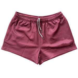 Custom Sublimated Double <b>Stitching</b> Kids Size Footy Shorts With Zipper Pocket - Product Image 1