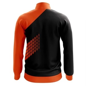 Vestes de football personnalisées unisexes 2026 – Hauts d'entraînement de football d'hiver pour hommes avec fermeture éclair – Veste de football en gros - Product Image 3