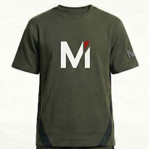 Uniforme de Fútbol MALUZA INDUSTRIES, Conjunto de Fútbol Callejero Avanzado, Transpirable, Tallas Grandes, Estampado, 100% Poliéster, Deportivo Moderno de Lujo - Product Image 1