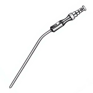 Tube d'aspiration Frazier 19 cm / 7-1/2 pouces de diamètre 3,3 mm Fr 10 Instrument chirurgical de précision pour l'aspiration efficace des fluides - Product Image 6