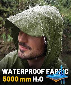 Veste coupe-vent d'hiver longue pour homme, style décontracté, imperméable, légère, avec col montant et capuche, idéale pour l'extérieur – Vente en gros - Product Image 4