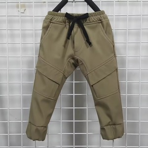Pantalon cargo pour garçons, pantalon décontracté pour enfants, pantalon d'été fin et ample à jambes larges, multi-poches, nouvelle tendance, pantalon droit - Product Image 1