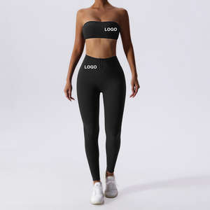 Leggings de Yoga Sólidos Personalizados OEM, de Alta Elasticidad, Transpirables, con Control de Abdomen, Fabricante de Ropa Deportiva - Product Image 1