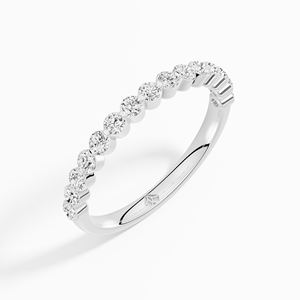 ชุดง่ามชุบทอง14K สำหรับผู้หญิง VVS-VS ครบรอบแต่งงานชุดง่ามเคลือบทอง0.50กะรัตเพชรเงิน925ได้รับการรับรอง - Product Image 2