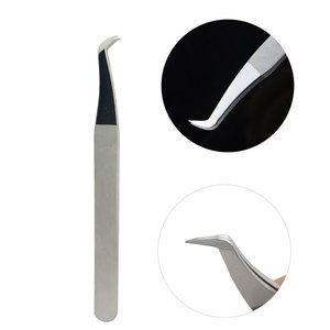 Pince à cils ergonomique pour une application confortable des extensions de cils, utilisation professionnelle pour les soins de beauté - Product Image 6