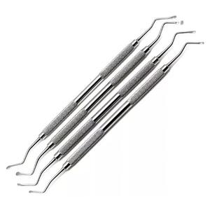 Juego de Curetas Periodontales Lucas de 4 Piezas, Instrumentos Quirúrgicos Dentales Premium Nuevos - Product Image 1
